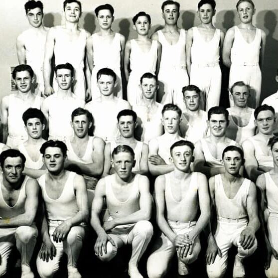 Gym.hold ca. 1955