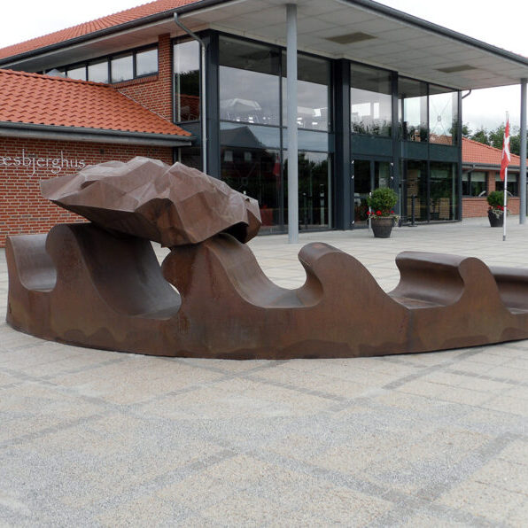 Skulptur ved Næsbjerghus 2021